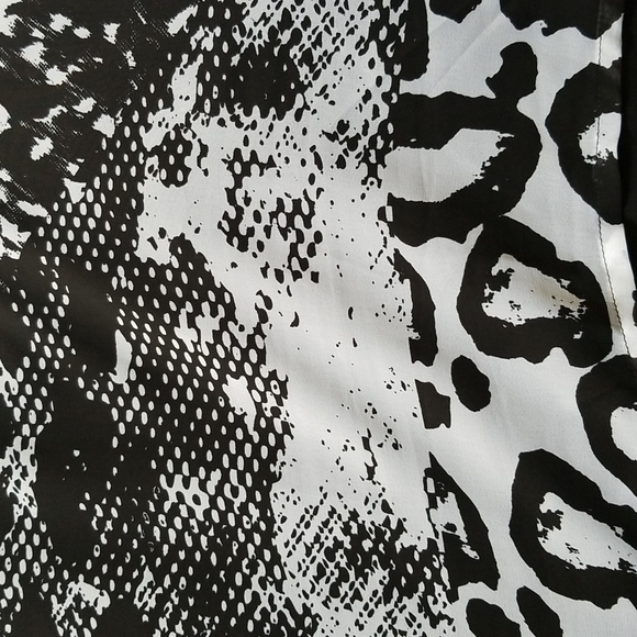 Sheer sleeveless blouse, 2X - Picture 4 of 5